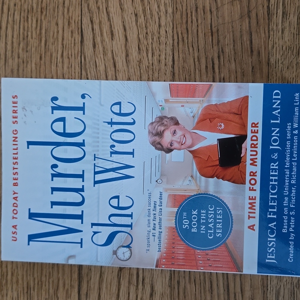 Murder, She Wrote: A Time for Murder Book